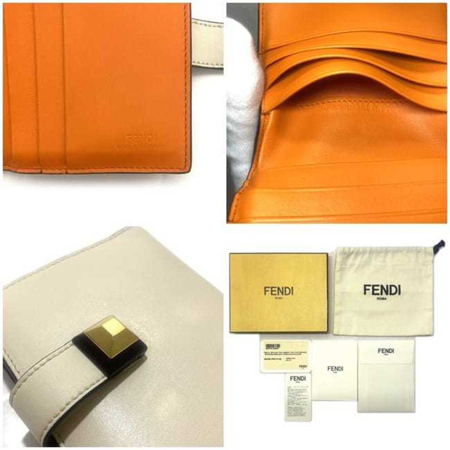 Fendi Brown Leather --