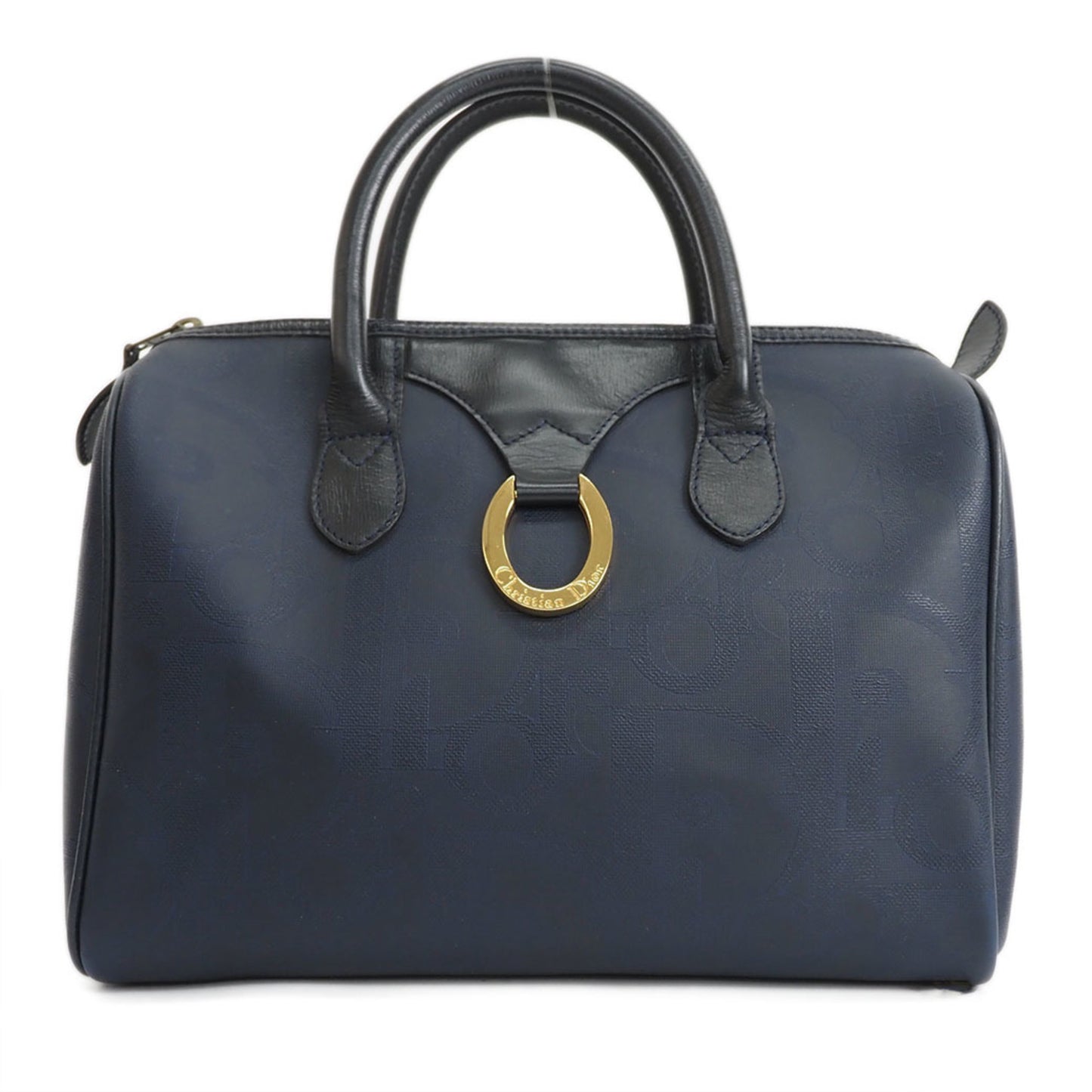 Dior Blue Canvas Handbag