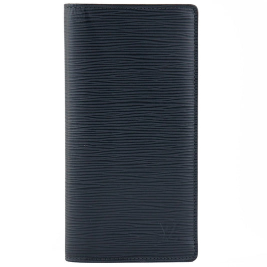 Louis Vuitton Blue Leather Brazza
