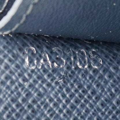 Louis Vuitton Blue Leather Brazza