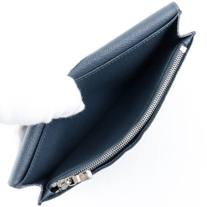 Louis Vuitton Blue Leather Brazza