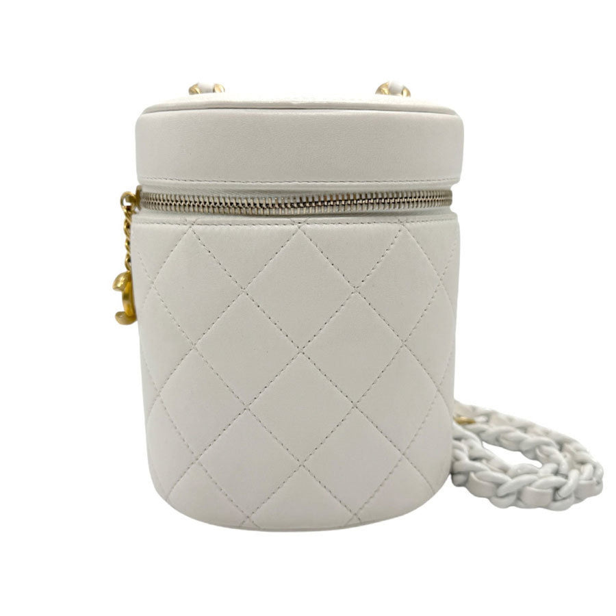 Chanel Chanel Vanity Case Quilted Leather