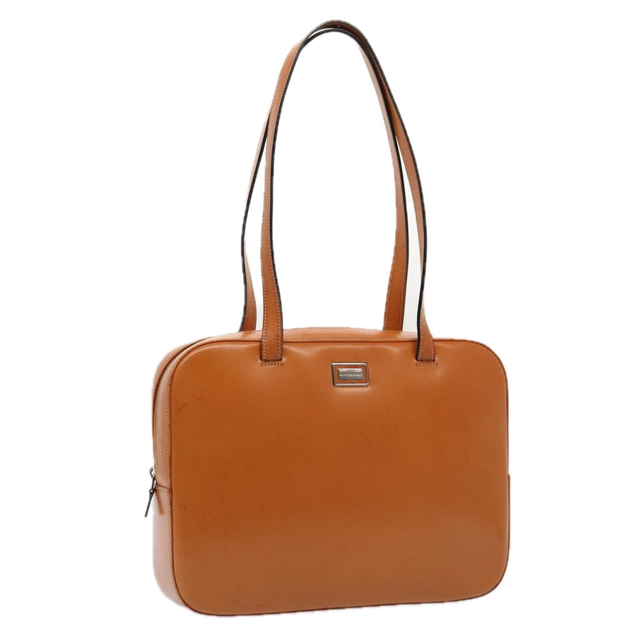 Burberry Tan Leather Shoulder Bag