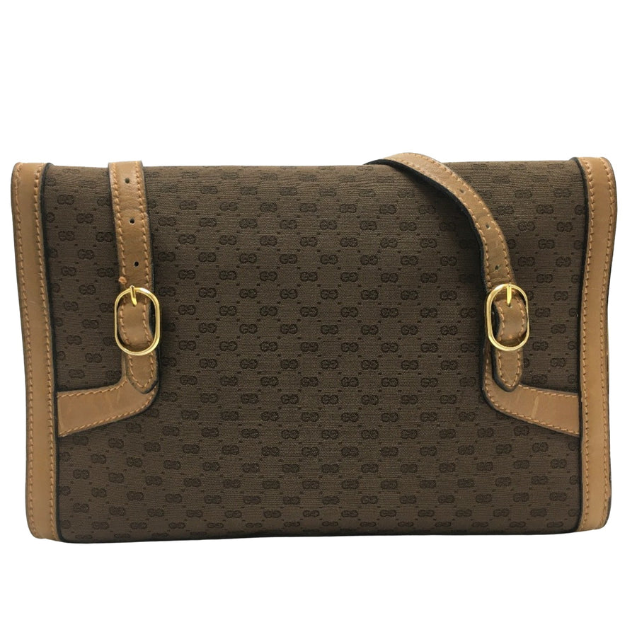 Gucci Vintage GG Monogram Shoulder Bag