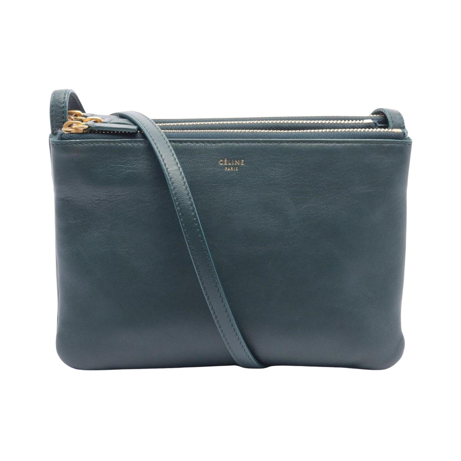 Celine Trio Crossbody Bag Leather Shoulder Bag
