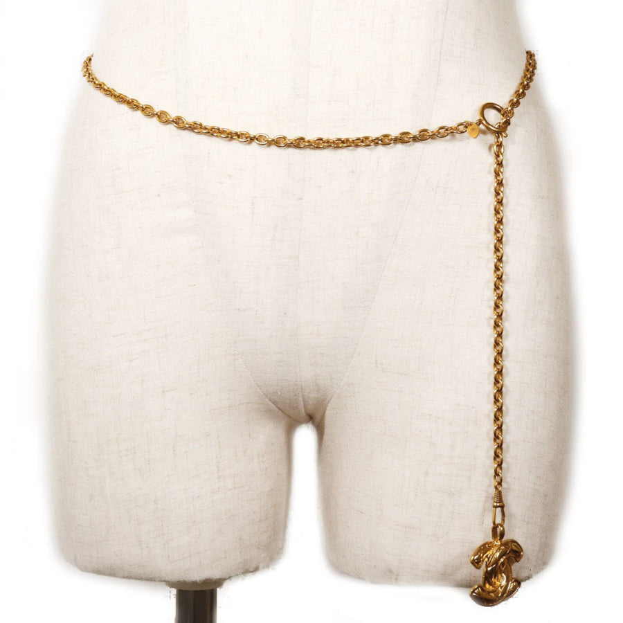 Chanel Vintage Gold Chain Belt