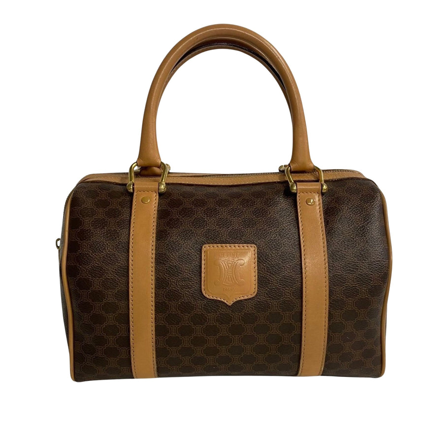 Celine Vintage Boston Bag Macadam Style