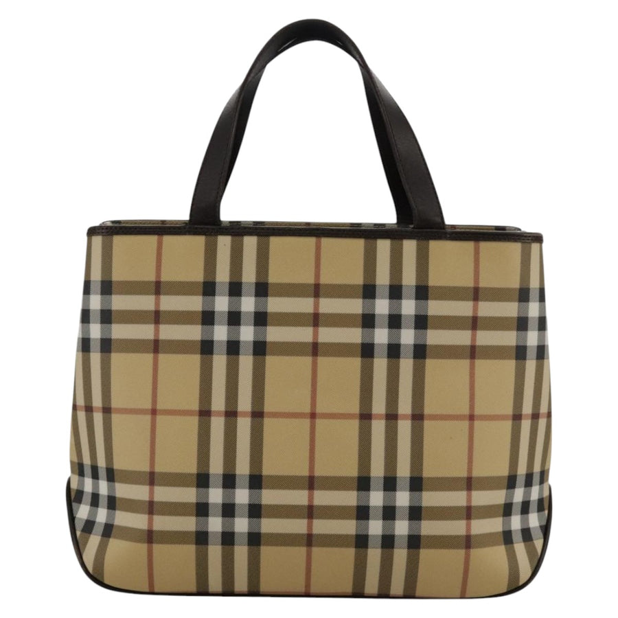 Burberry Haymarket Check Tote Small Tote Bag