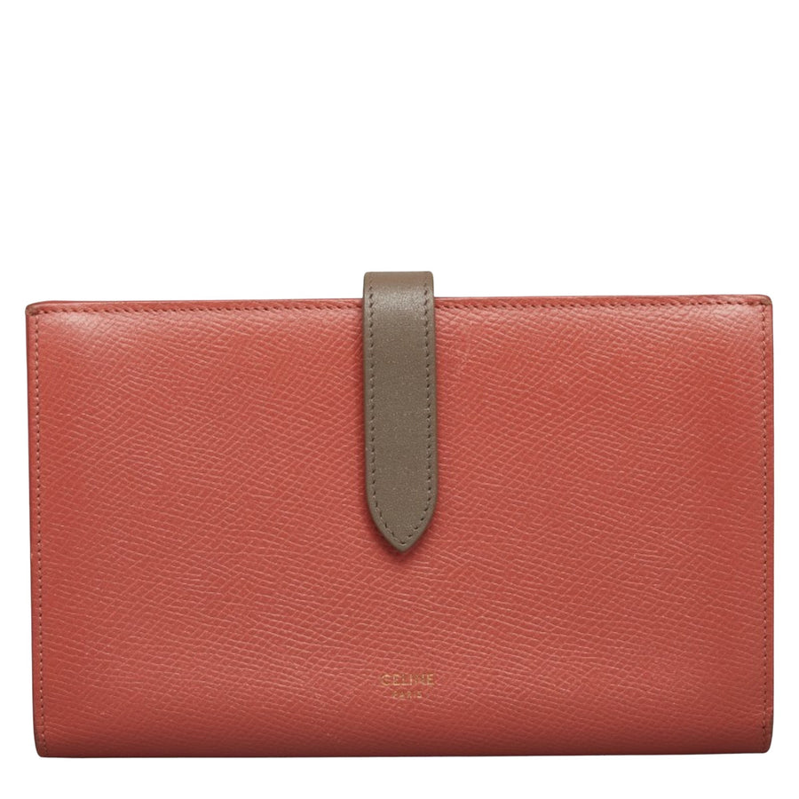 Celine Large Flap Wallet 105003TAN