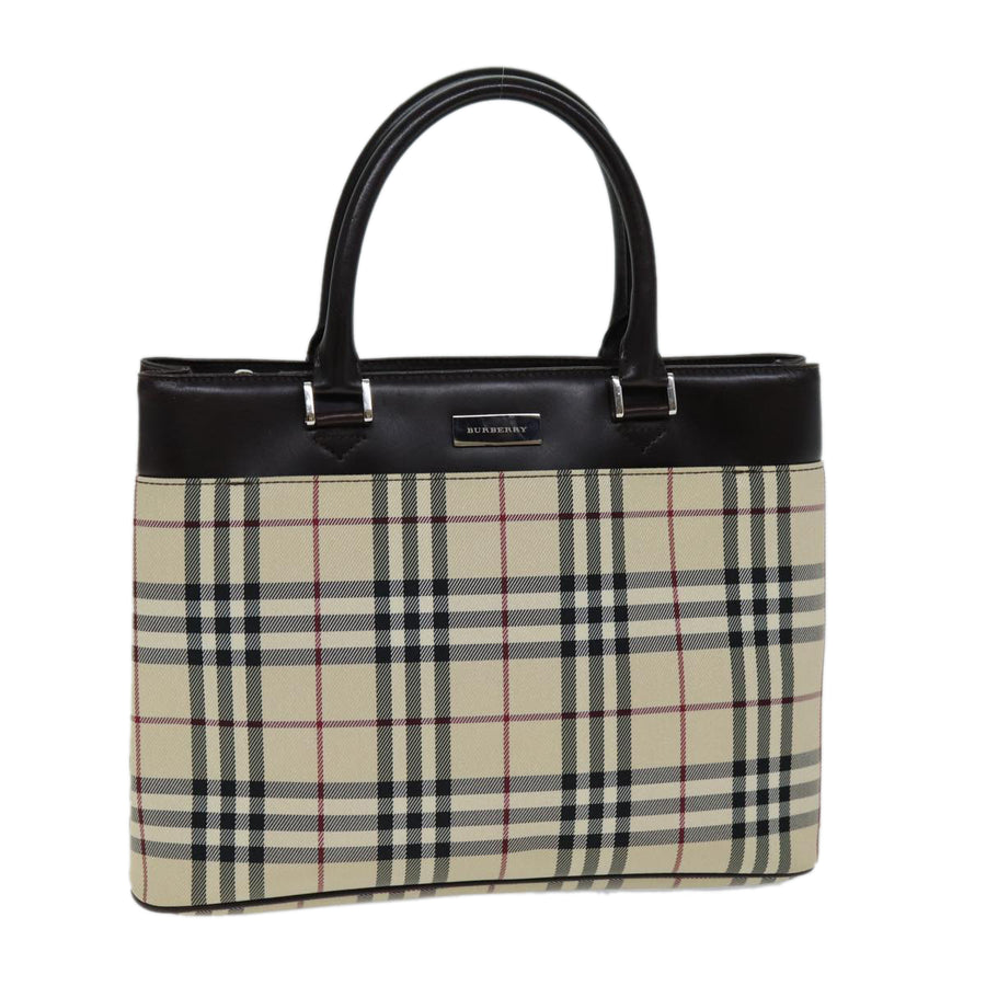 Burberry Nova Check Tote Classic Style Handbag