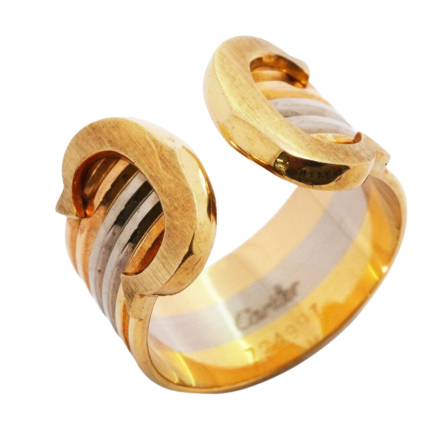 Cartier C de Cartier Ring Tri-Color Gold