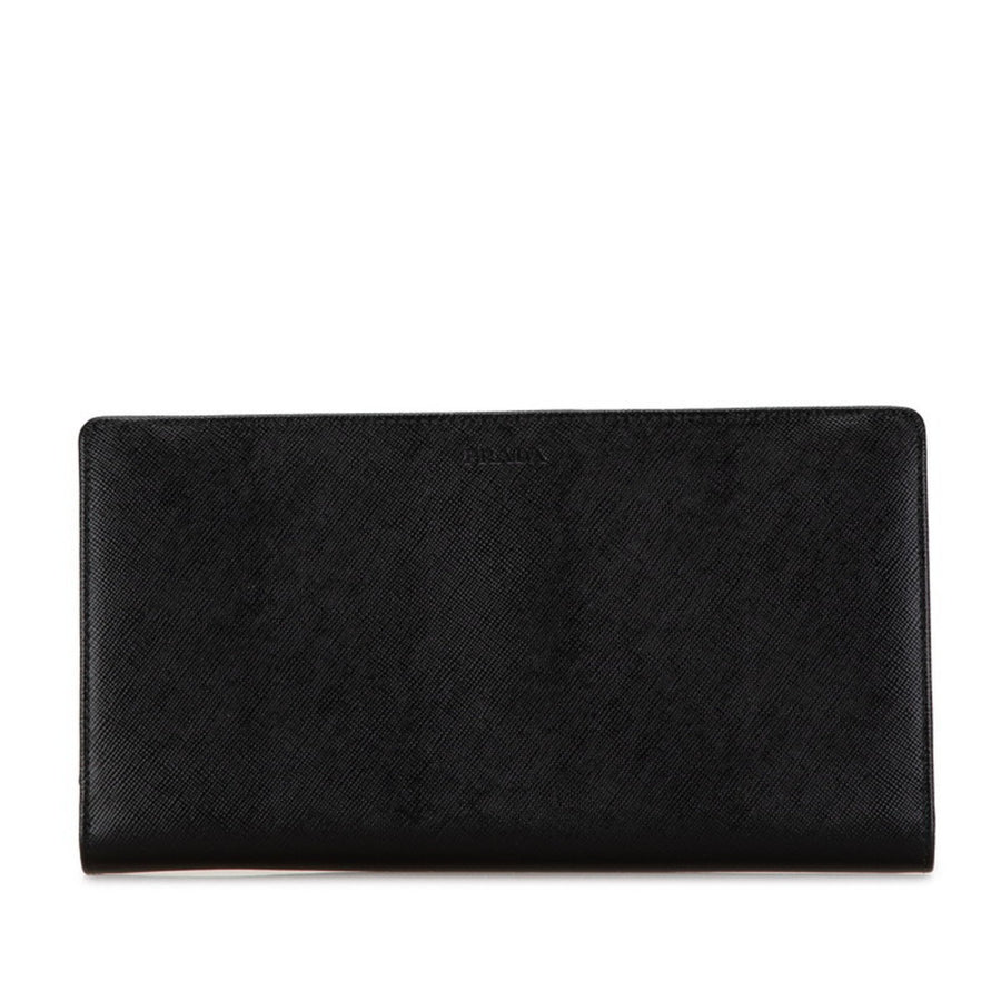 Prada affiano Leather Long Wallet
