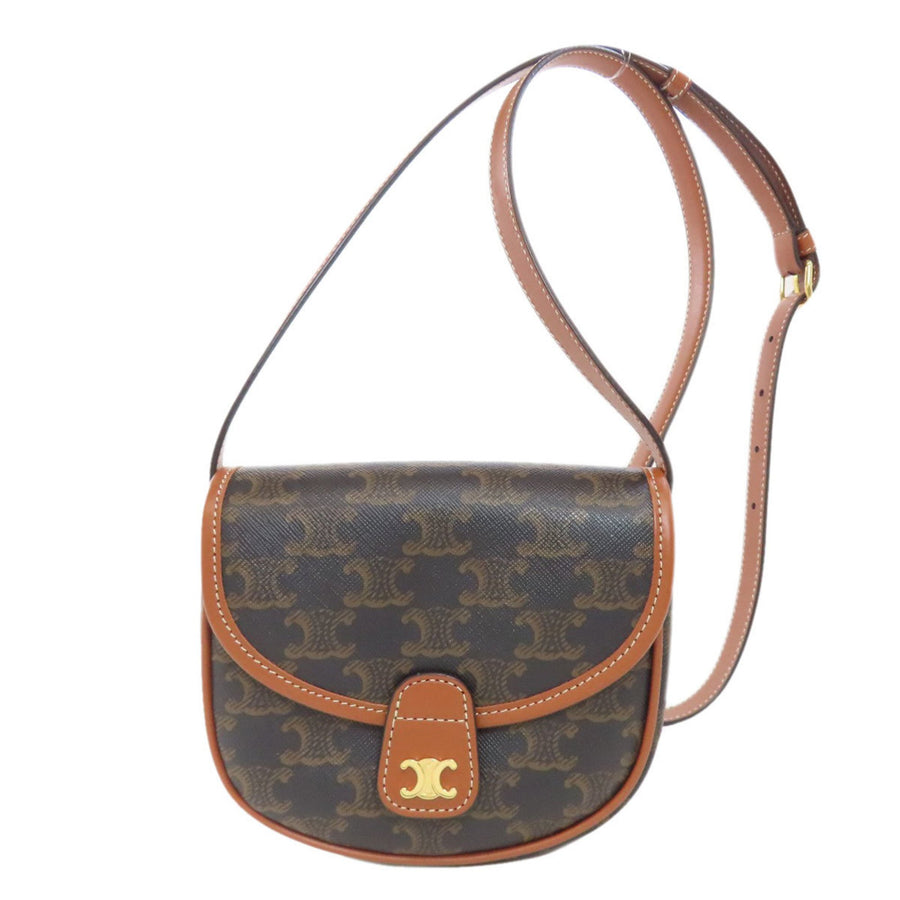 Celine Triomphe Canvas Shoulder Bag