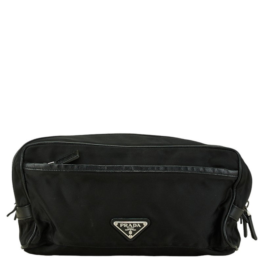 Prada Prada Travel Case  Black Nylon
