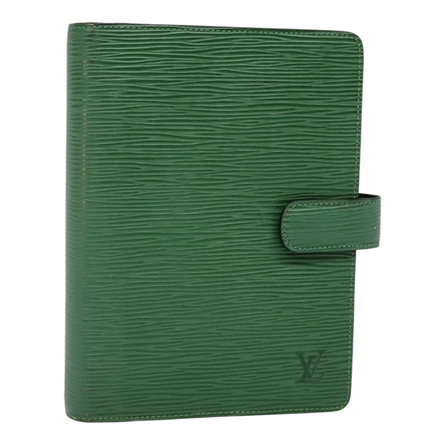 Louis Vuitton Agenda PM Epi Leather Planner Green