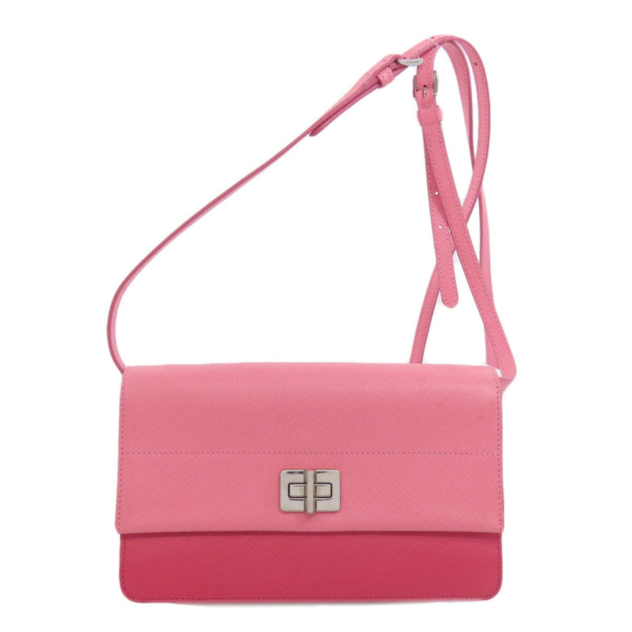 Prada affiano Leather houlder BagTwoTone