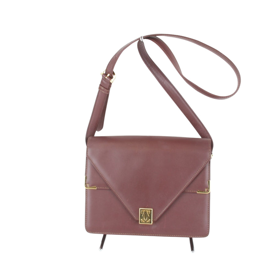 Cartier Marcello de Cartier Leather Shoulder Bag