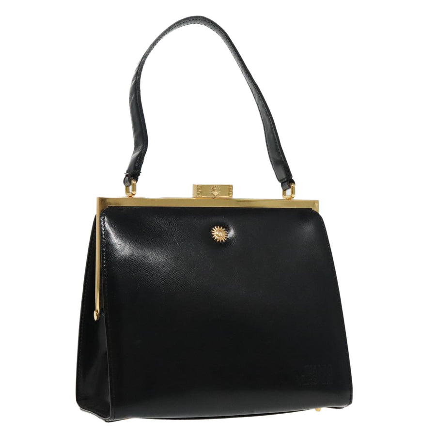 Versace Vintage Leather Handbag Top Handle