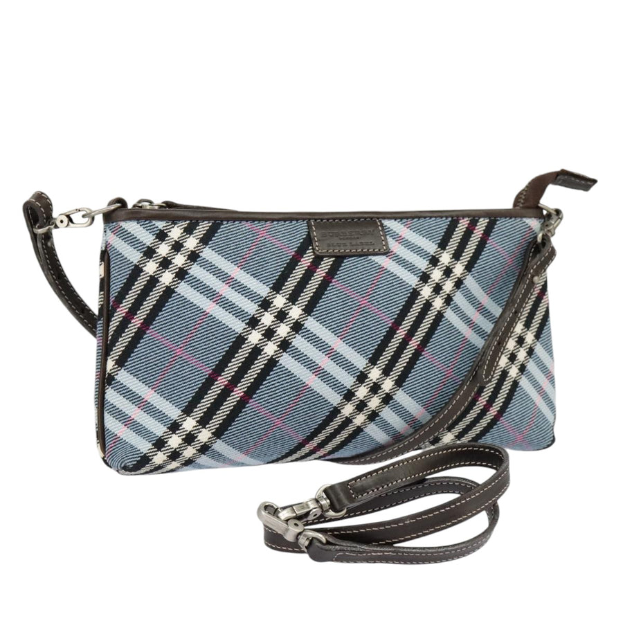Burberry Blue Label Plaid Shoulder Bag