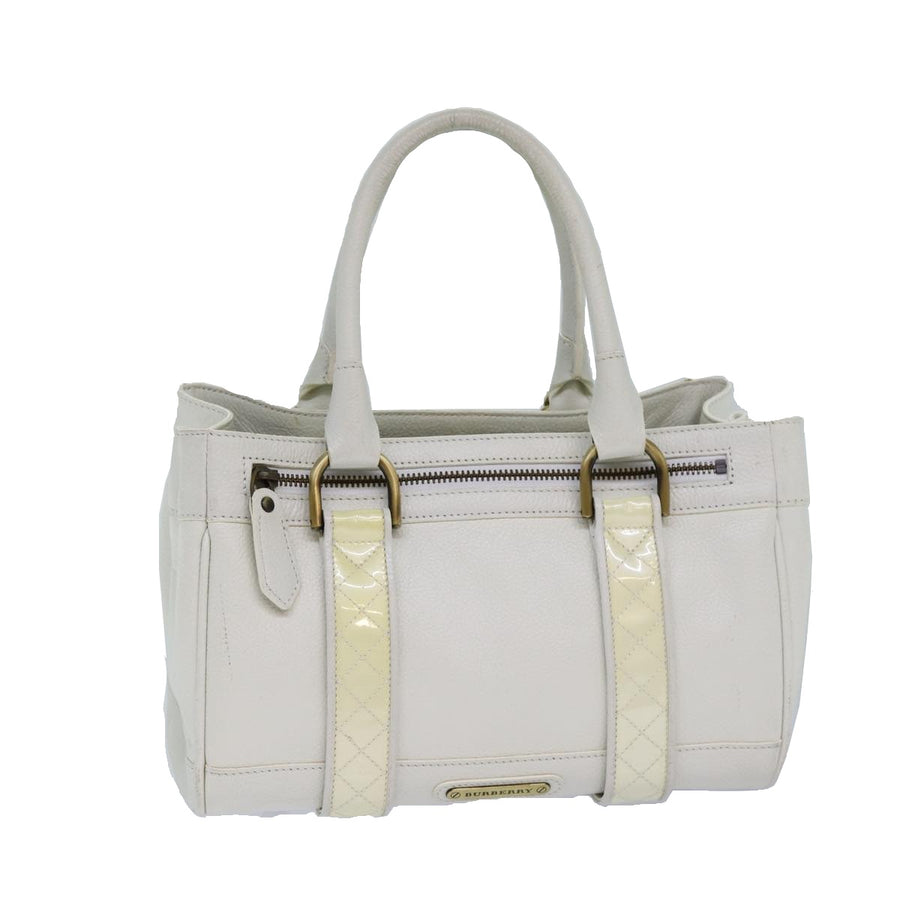 Burberry Leather Satchel Handbag