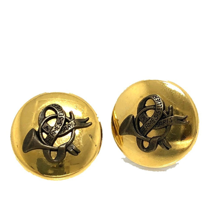 Hermes Herms Cufflinks Horn Design