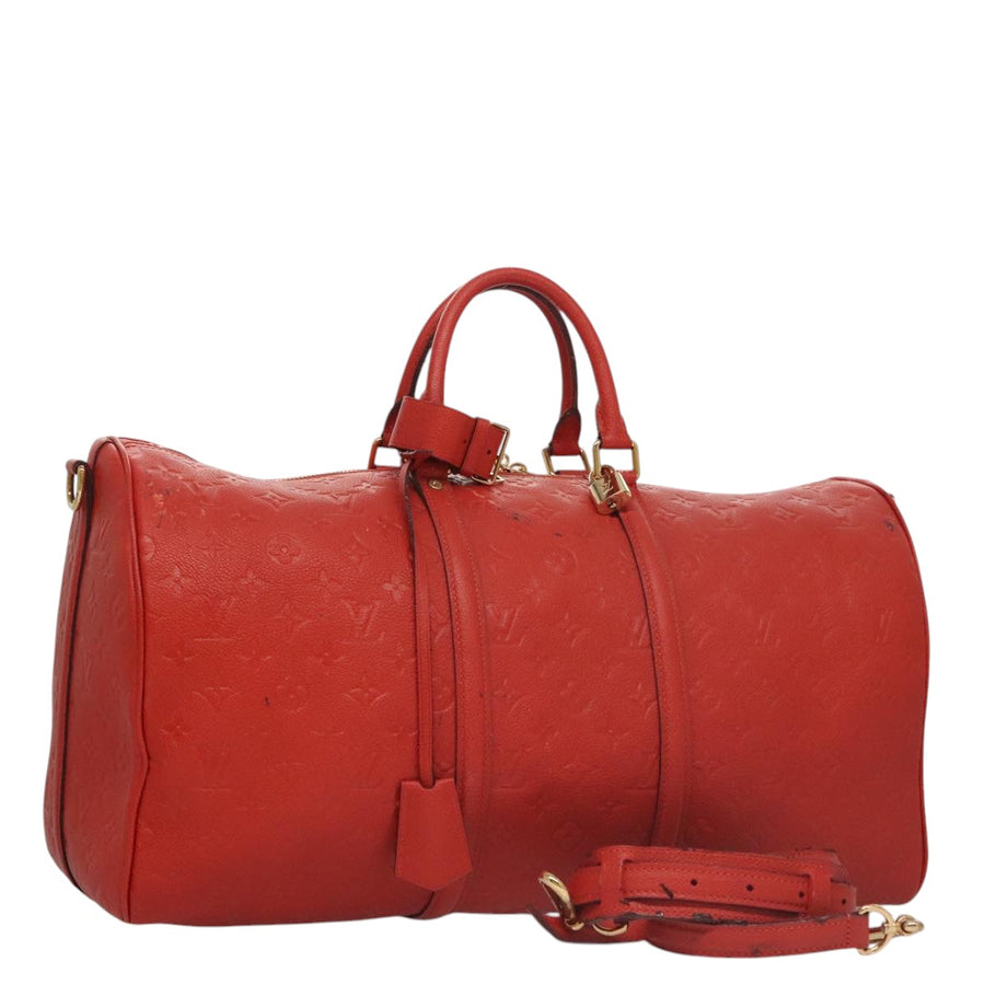 Louis Vuitton Keepall Bandouliere 50 Monogram Empreinte