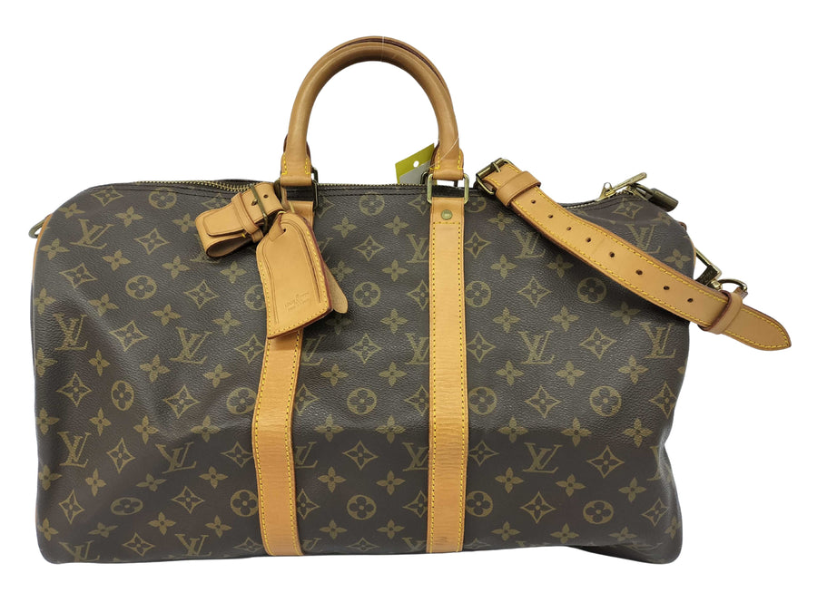 Louis Vuitton Keepall 50 Monogram Canvas Travel Bag