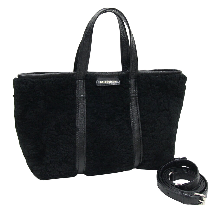 Balenciaga Mini Everyday Tote Bag Shearling Style