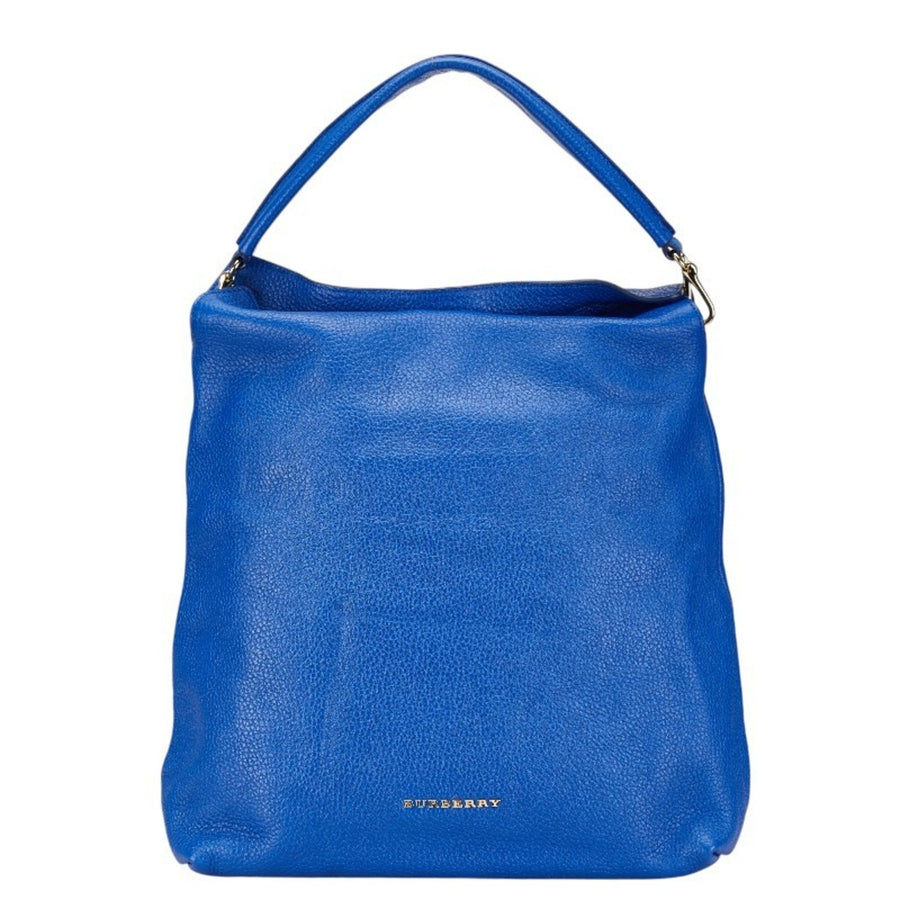 Burberry mall Leather Buckle Tote