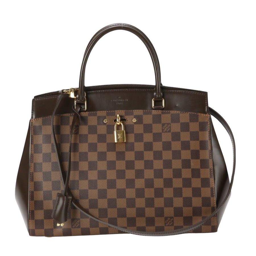 Louis Vuitton Lockme II Handbag Brown Damier
