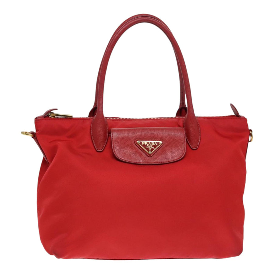 Prada Tessuto Vela Top Handle Bag