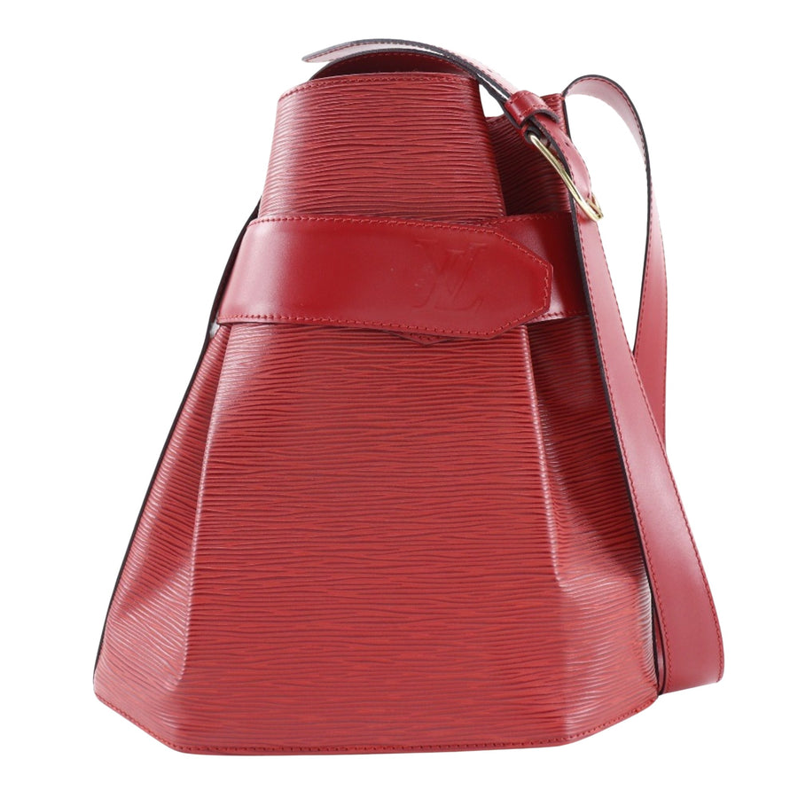 Louis Vuitton Empreinte Twist PM Shoulder Bag Red
