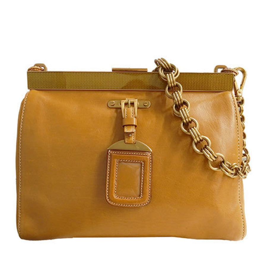 Prada Chain Bag Leather Shoulder Bag