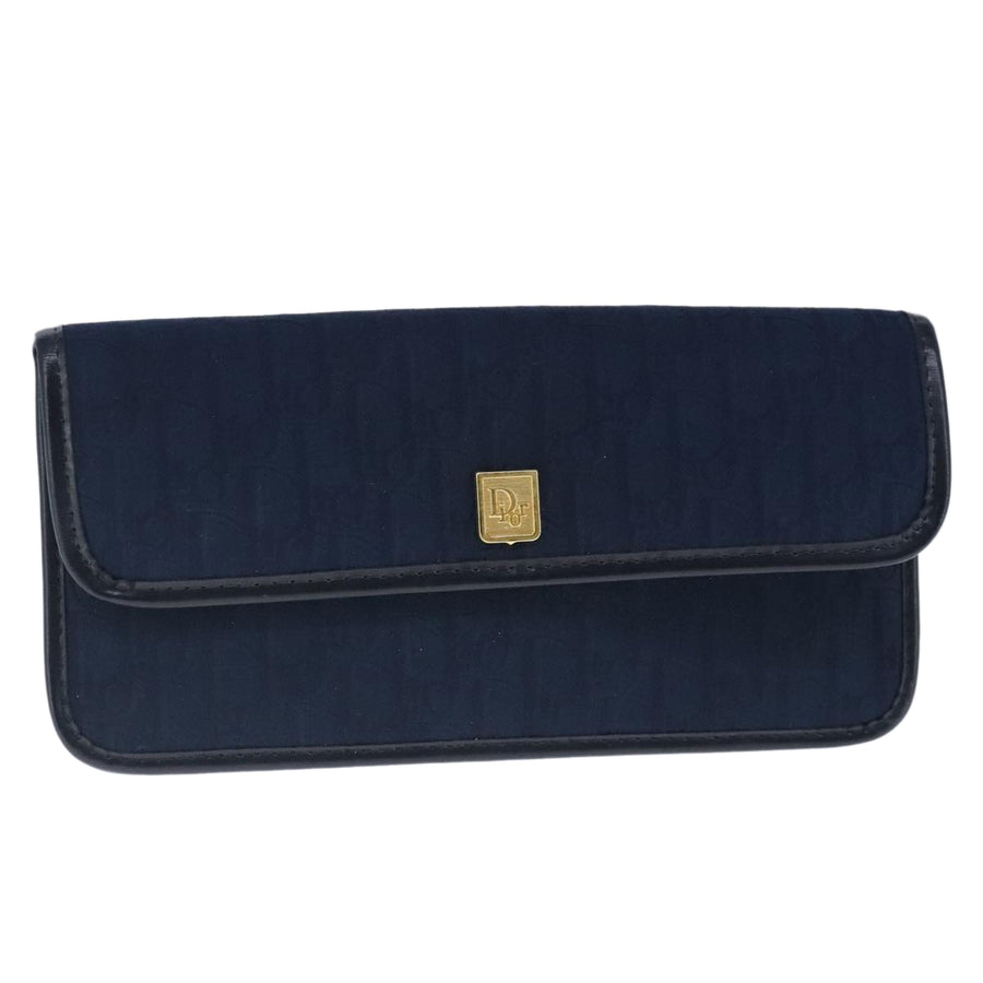 Dior Vintage Dior Clutch Navy Blue