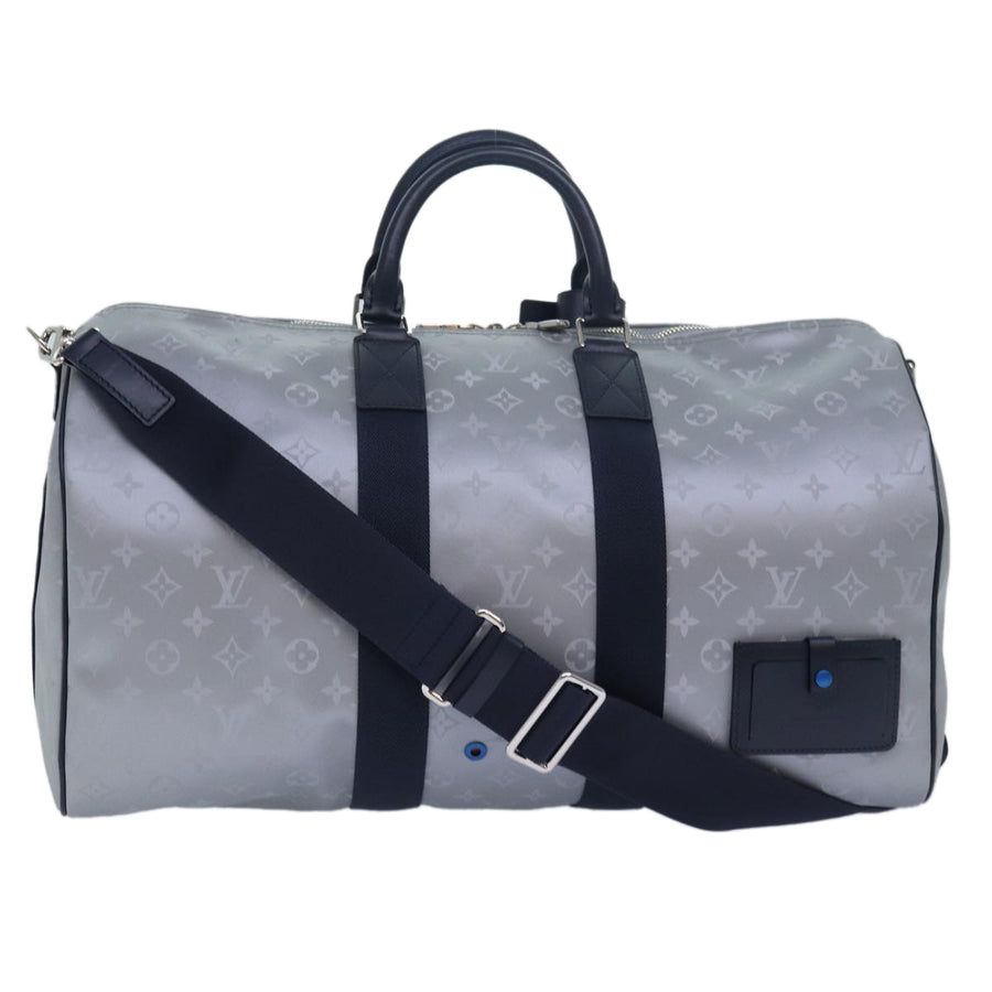 Louis Vuitton Keepall 50 Monogram Eclipse Duffel