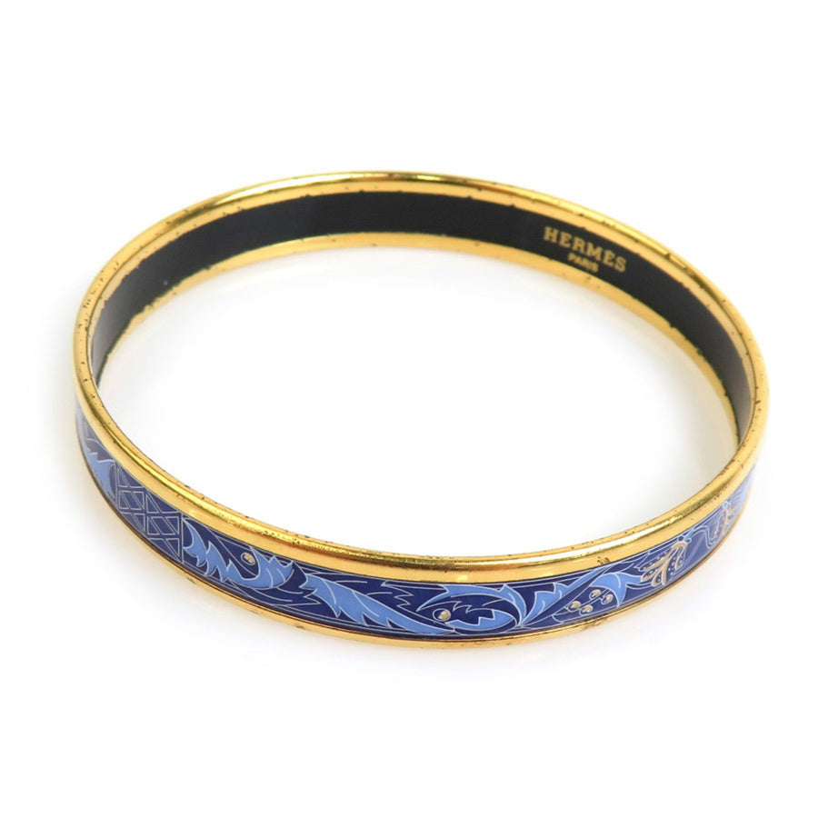 Hermes Enamel Bangle Collier de Chien Style