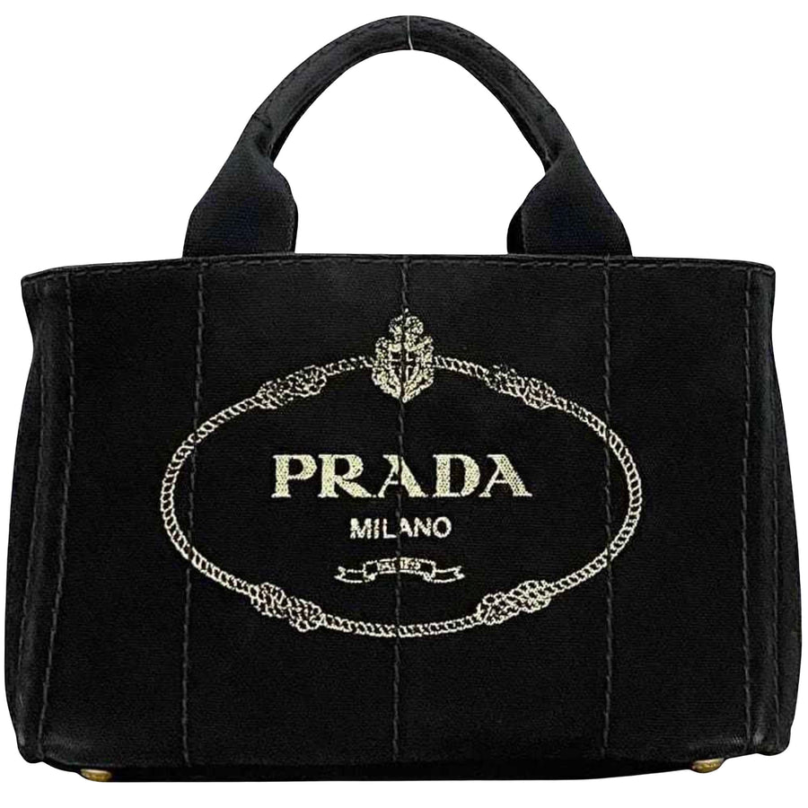 Prada Canvas Tote Bag
