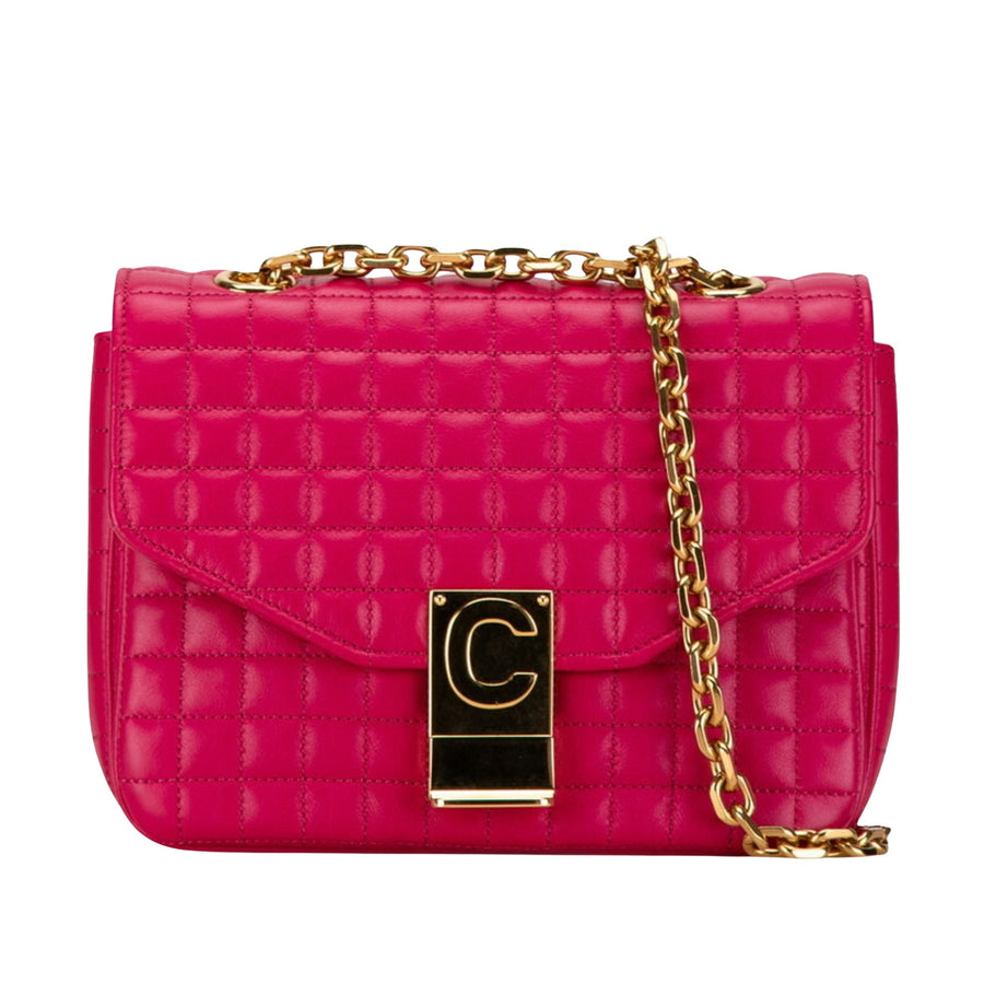 Celine Mini Luggage Quilted Leather