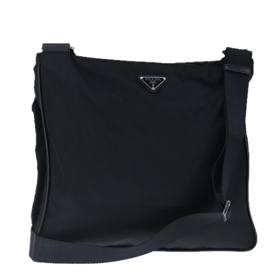 Prada Prada Tessuto Shoulder Bag Black Nylon