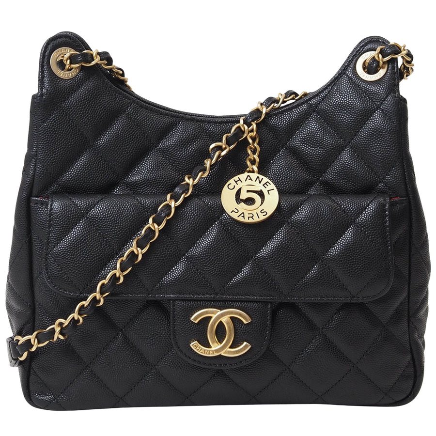 Chanel Classic Shoulder Bag Quilted Leather