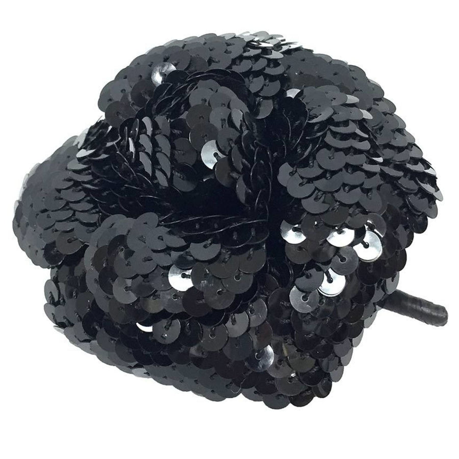 Chanel Sequin Rose Hair Clip