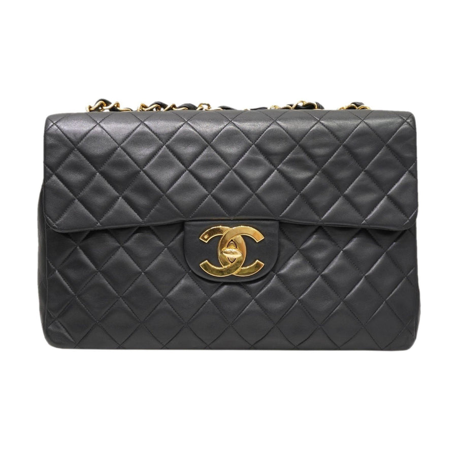Chanel Classic Jumbo Lambskin Shoulder Bag