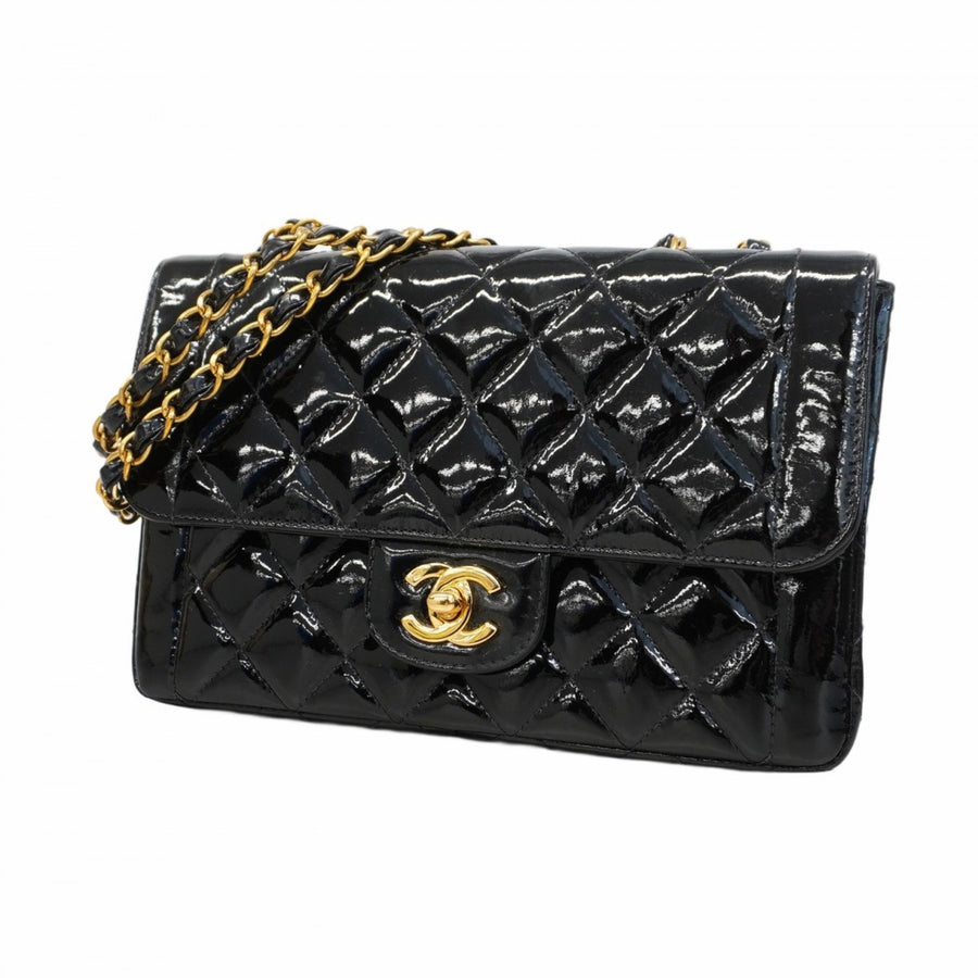 Chanel Classic Flap Bag Patent Leather