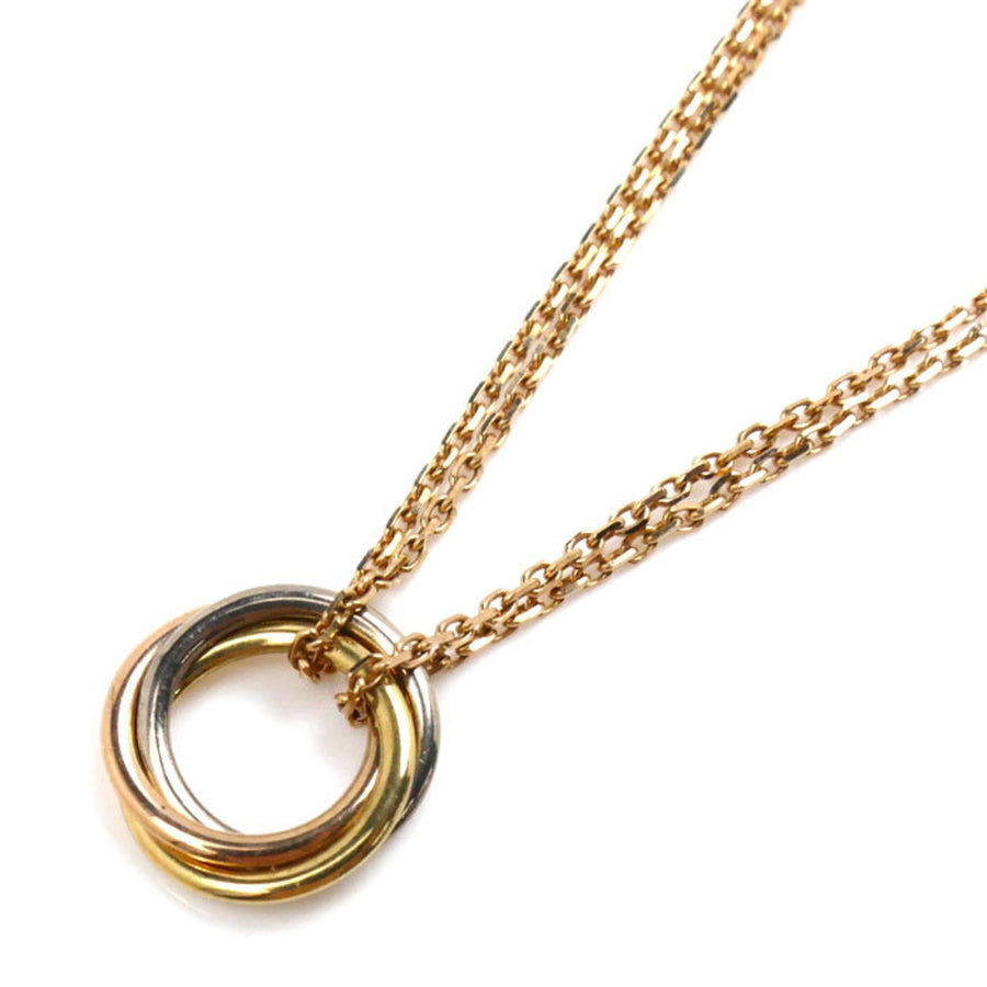 Cartier Trinity Circle Necklace Trigold Design