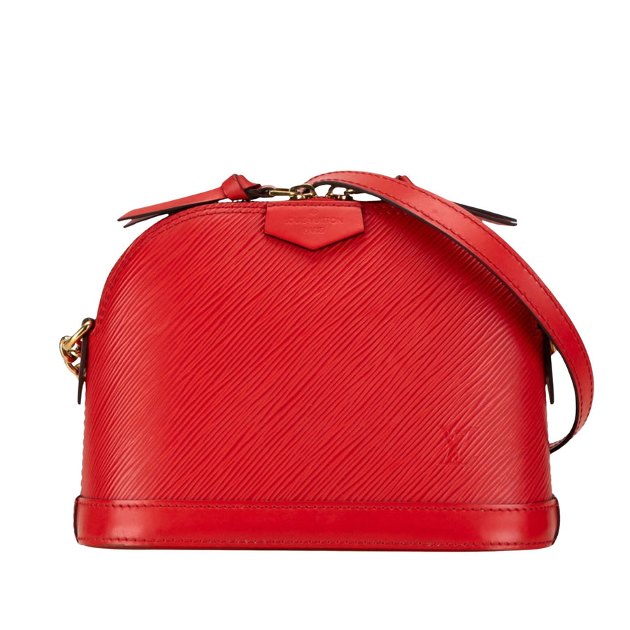 Louis Vuitton Petit Noe Red Epi Leather