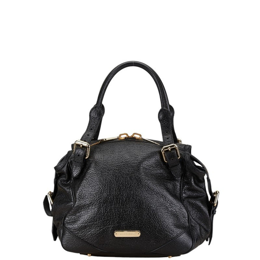 Burberry mall Banner Leather atchel