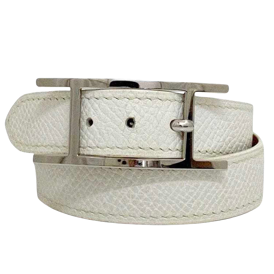 Hermes Reversible Leather H Belt
