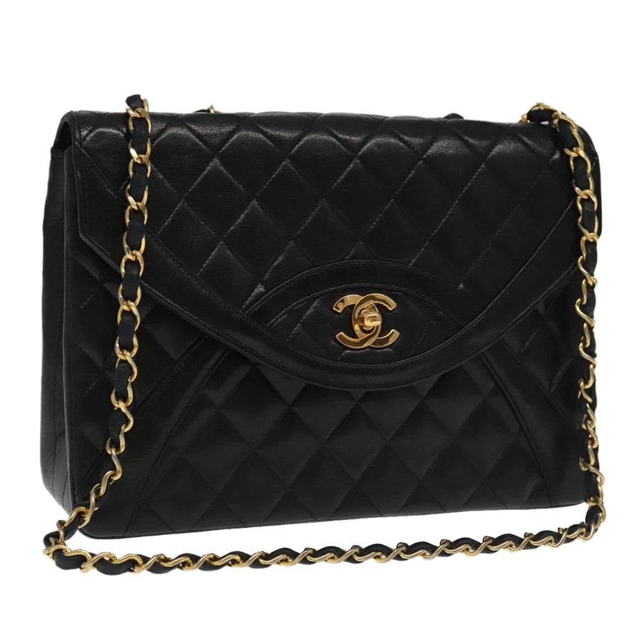 Chanel Vintage Quilted Leather Shoulder Bag