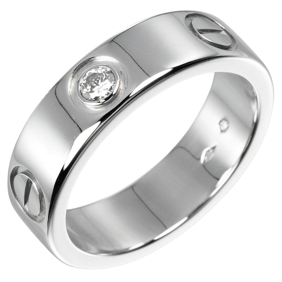 Cartier Love Wedding Band Diamond Ring