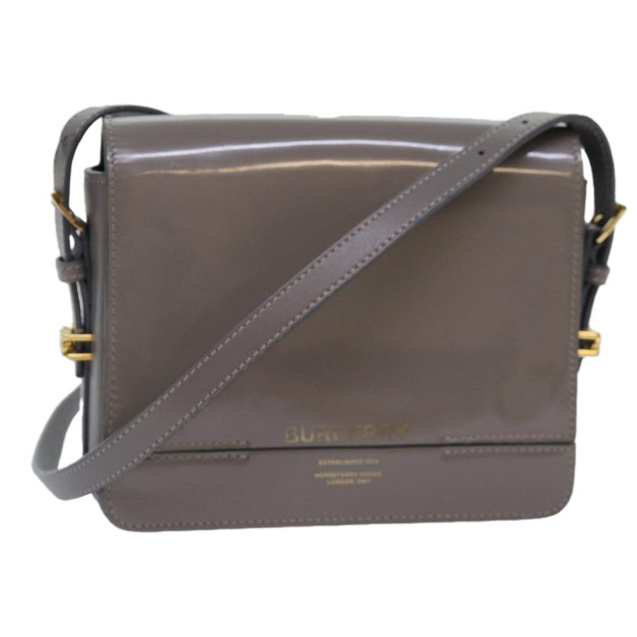 Burberry Patent Leather Crossbody Bag